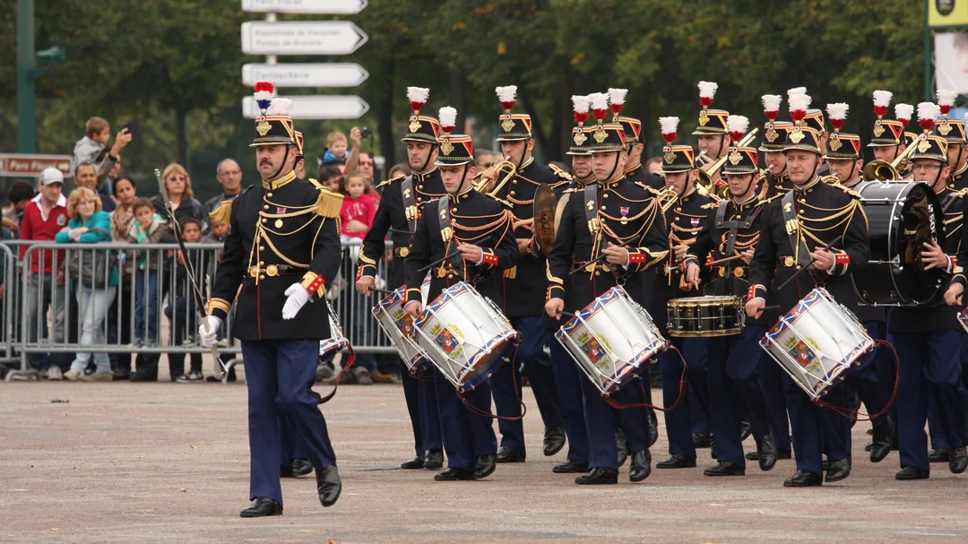 Photo de l'orchestre de la Garde Républicaine